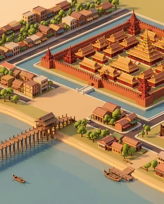 Illustration for 3 Days in Mandalay — First-Timer Highlights