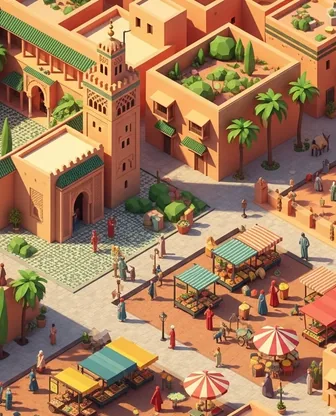Illustration for 3 Days in Marrakech — First-Timer Highlights
