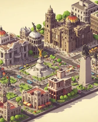 Illustration for 3 Days in Mexico City — Culture & History