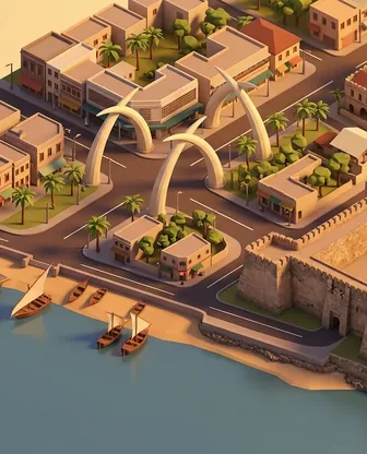 Illustration for 3 Days in Mombasa — Culture & History