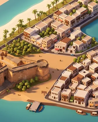 Illustration for 2 Days in Mombasa — Romance