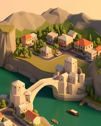 Illustration for 3 Days in Mostar — Culture & History