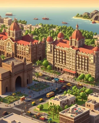 Illustration for 3 Days in Mumbai — Culture & History