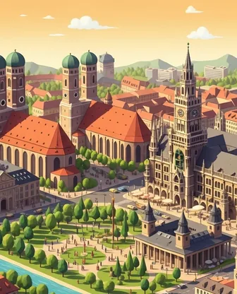 Illustration for 3 Days in Munich — First-Timer Highlights