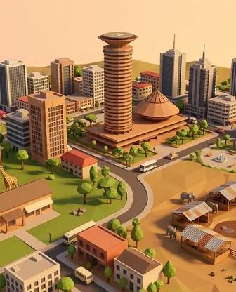 Illustration for 3 Days in Nairobi — Culture & History