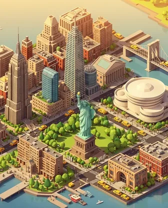 Illustration for 3 Days in New York City — Culture & History