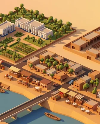 Illustration for 2 Days in Niamey — Food & Wine