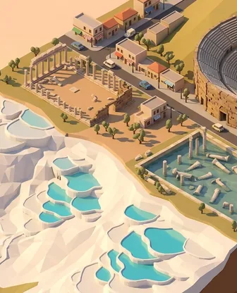 Illustration for 3 Days in Pamukkale — First-Timer Highlights