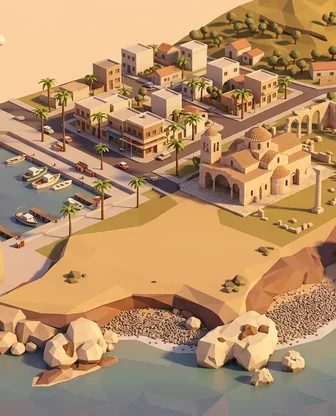 Illustration for 3 Days in Paphos — Culture & History