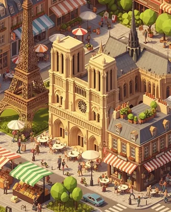 Illustration for 2 Days in Paris — Food & Wine
