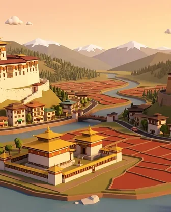 Illustration for 2 Days in Paro — Romance