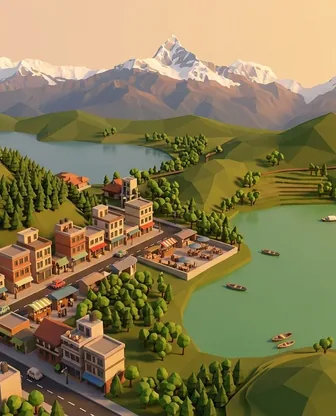 Illustration for 2 Days in Pokhara — Food & Wine