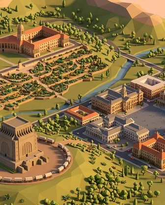 Illustration for 3 Days in Pretoria — Culture & History