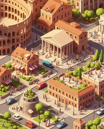 Illustration for 3 Days in Rome — Family with Kids