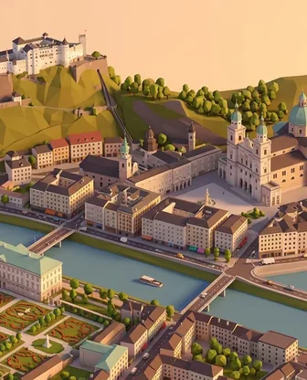 Illustration for 3 Days in Salzburg — Culture & History
