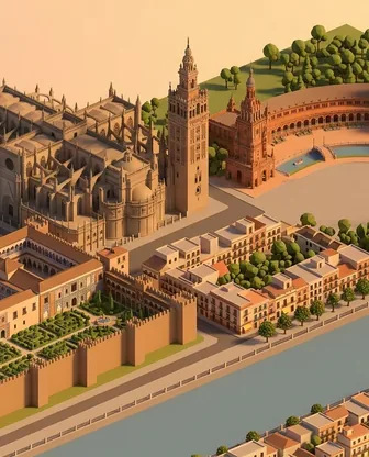 Illustration for 3 Days in Seville — Culture & History