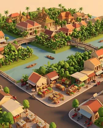Illustration for 2 Days in Siem Reap — Food & Wine