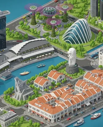 Illustration for 3 Days in Singapore — Culture & History