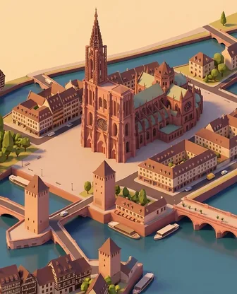 Illustration for 2 Days in Strasbourg — Romance