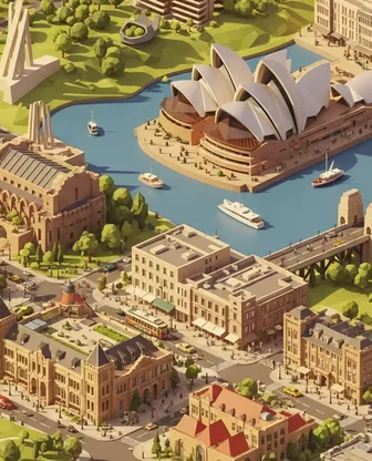 Illustration for 3 Days in Sydney — Culture & History