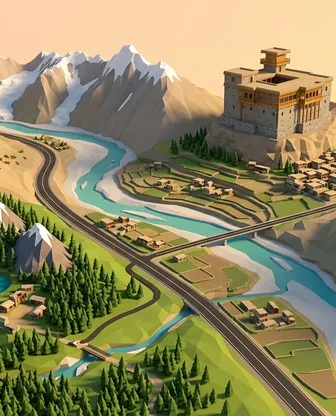 Illustration for The Karakoram Highway Experience