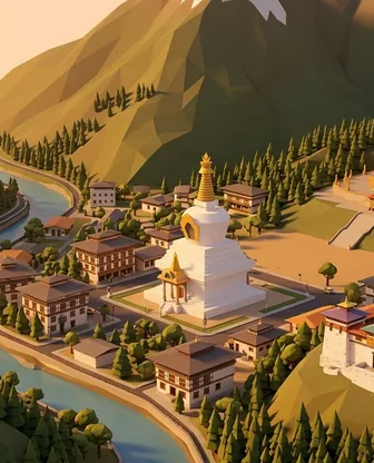 Illustration for 3 Days in Thimphu — Family with Kids