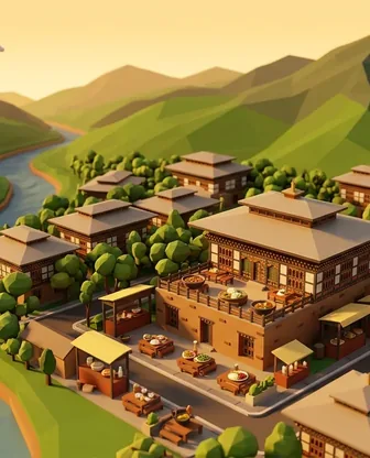 Illustration for 2 Days in Thimphu — Food & Wine