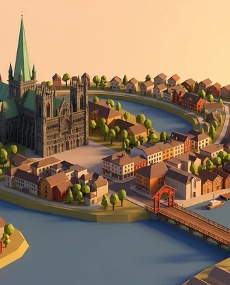 Illustration for 2 Days in Trondheim — Romance
