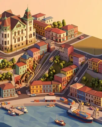 Illustration for 2 Days in Valparaiso — Romance