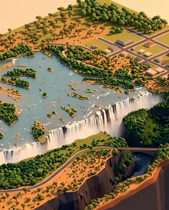 Illustration for 3 Days in Victoria Falls — Family with Kids