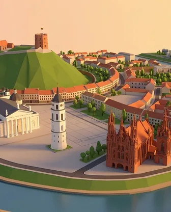 Illustration for 3 Days in Vilnius — Culture & History